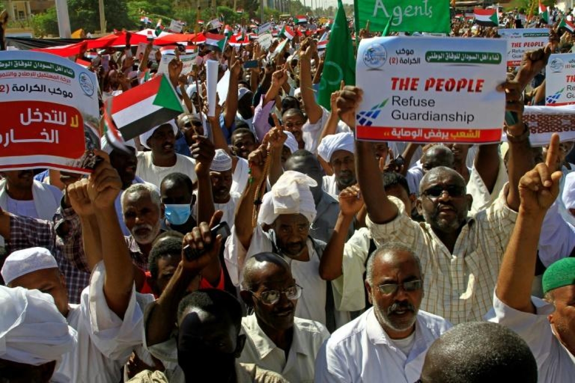 Soudan : Manifestation contre l'ONU à Krartoum