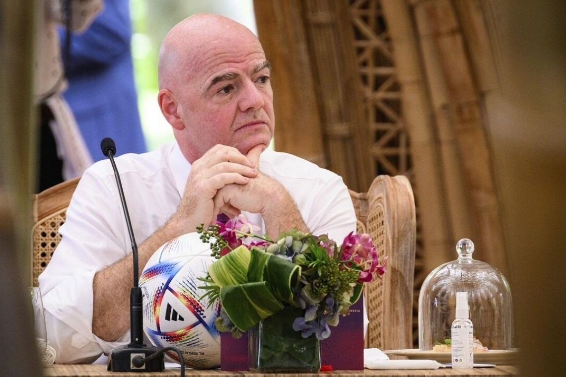 La Fifa appelle à une trêve dans la guerre en Ukraine, le temps du Mondial 2022