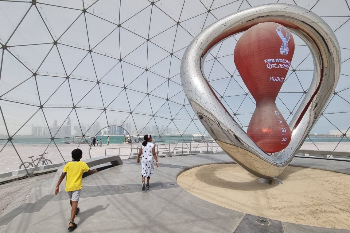 Au Qatar, les critiques autour de la Coupe du monde passent mal