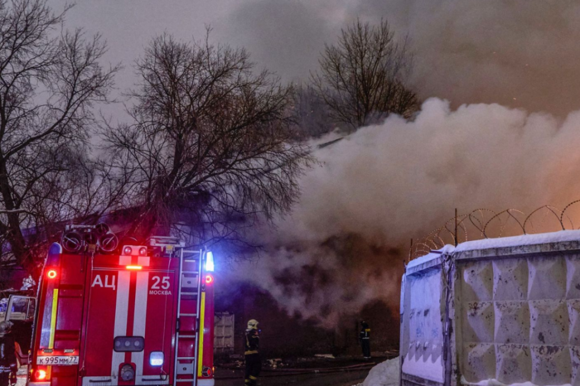 Moscou : Plusieurs morts dans l'incendie d'un entrepôt