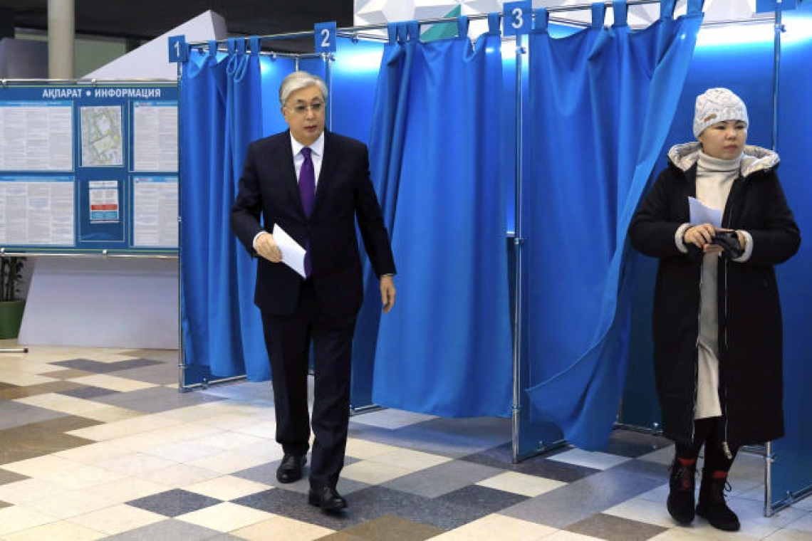 Élection présidentielle au Kazakhstan : Le président sortant réélu