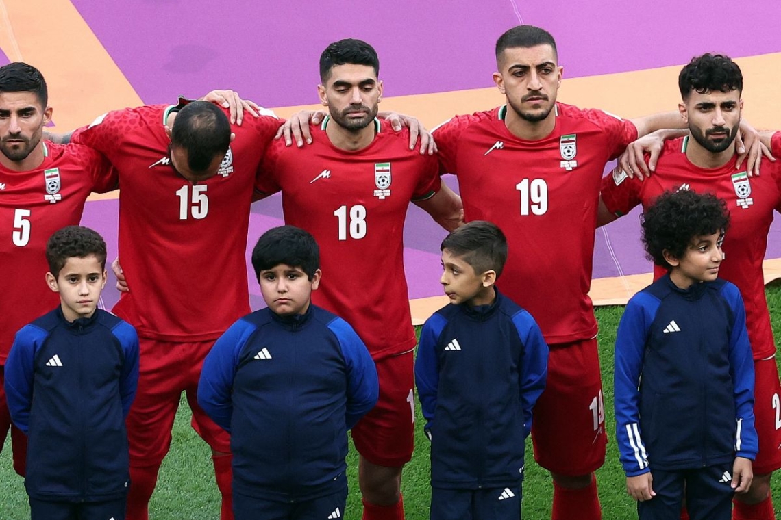 Coupe du monde Qatar 2022 : Les joueurs iraniens s'abstiennent de chanter leur hymne