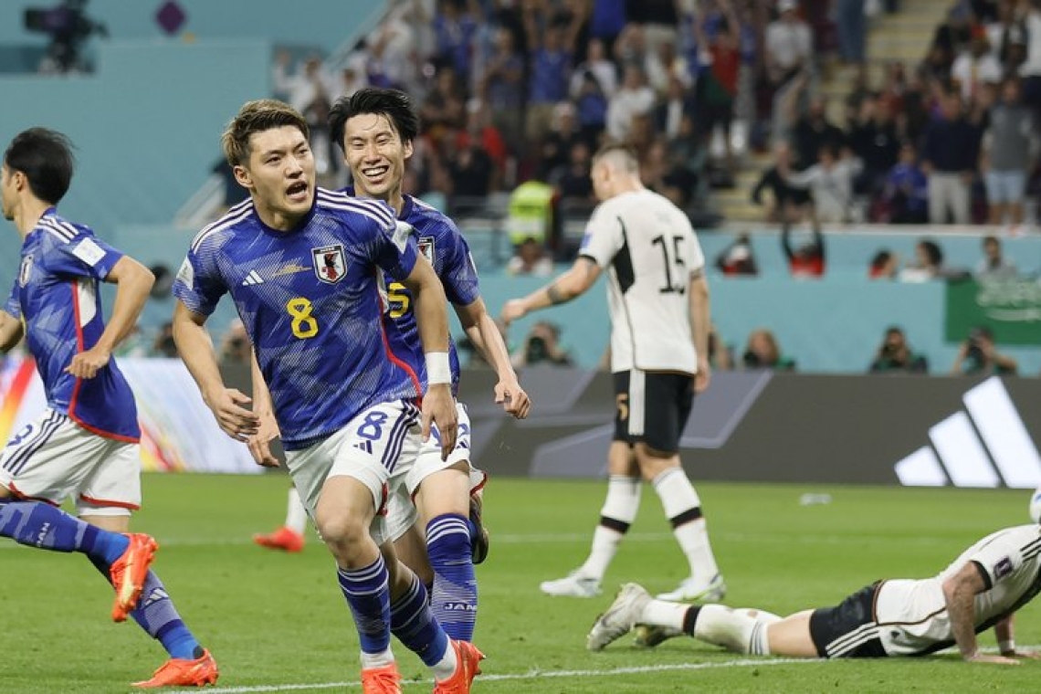 Coupe du monde 2022 : Le Japon crée la surprise et renverse l'Allemagne 