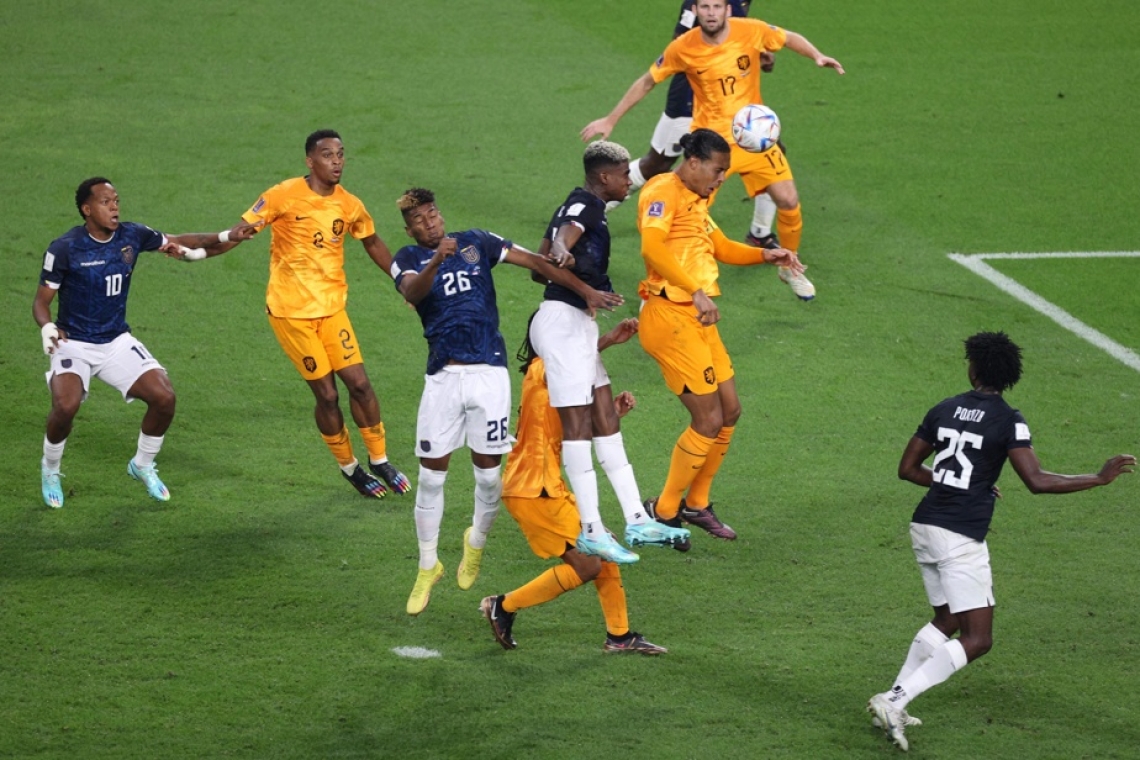 Coupe du monde : un match nul entre les Pays-Bas et l'Équateur qui élimine le Qatar