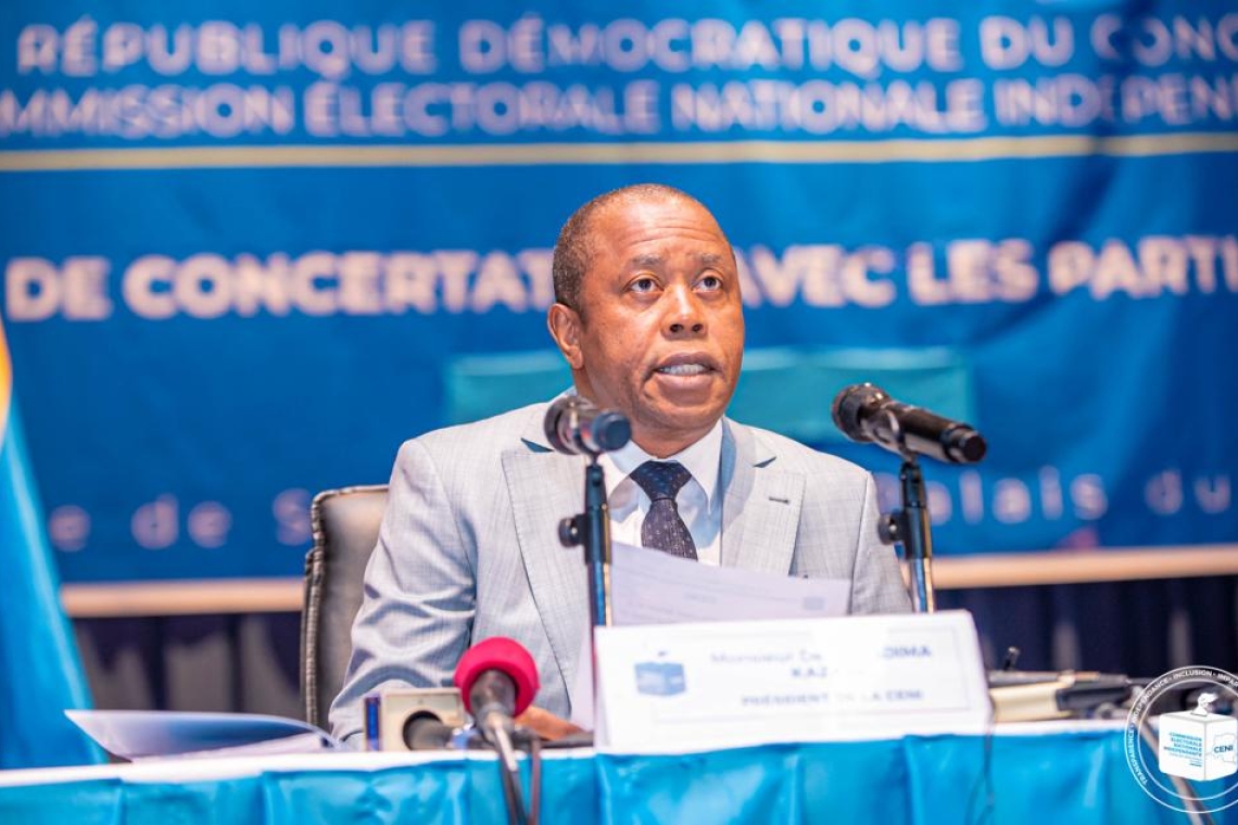 RDC : La Céni annonce la date du 20 décembre 2023 pour l'élection présidentielle