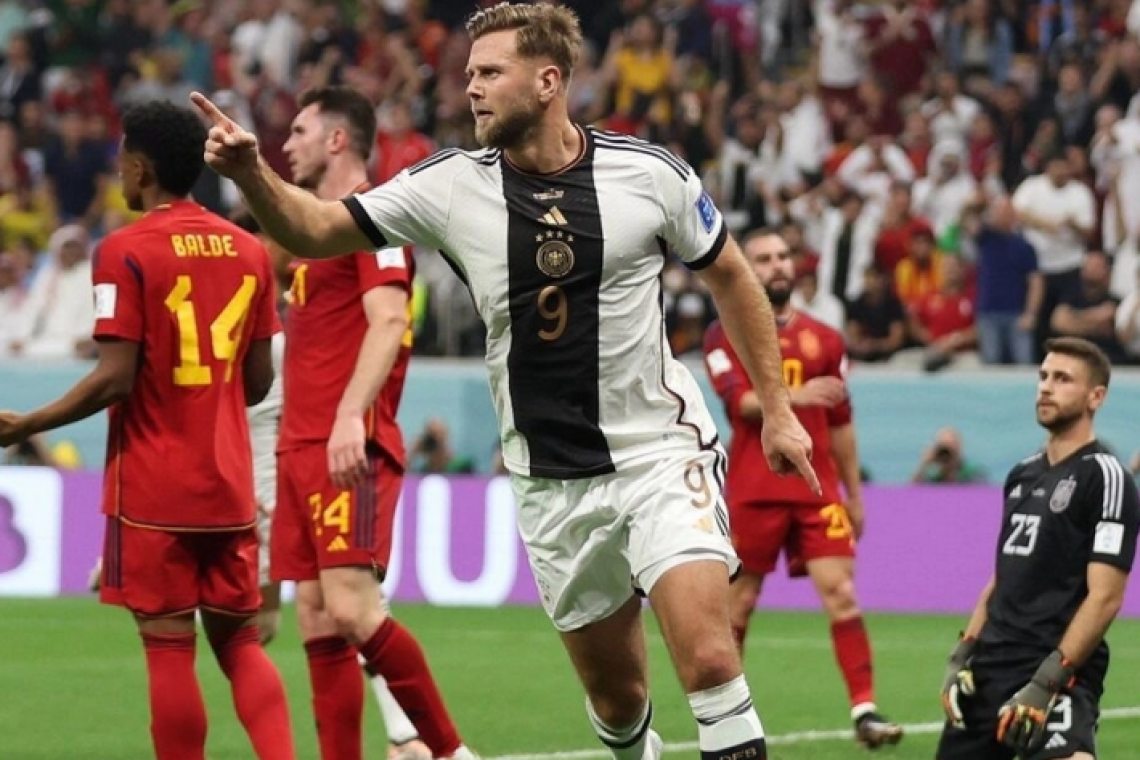 Coupe du monde 2022 : l'Allemagne accroche l'Espagne, suspense total avant l'ultime journée