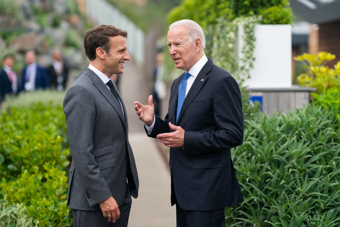 États-Unis : Le président français Emmanuel Macron en visite d'État à Washington