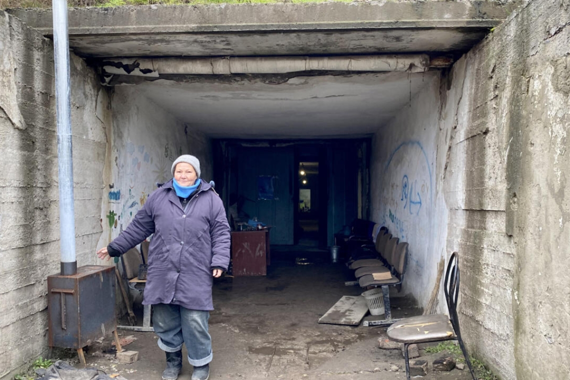 Ukraine : A Izioum, après les missiles, l'hiver
