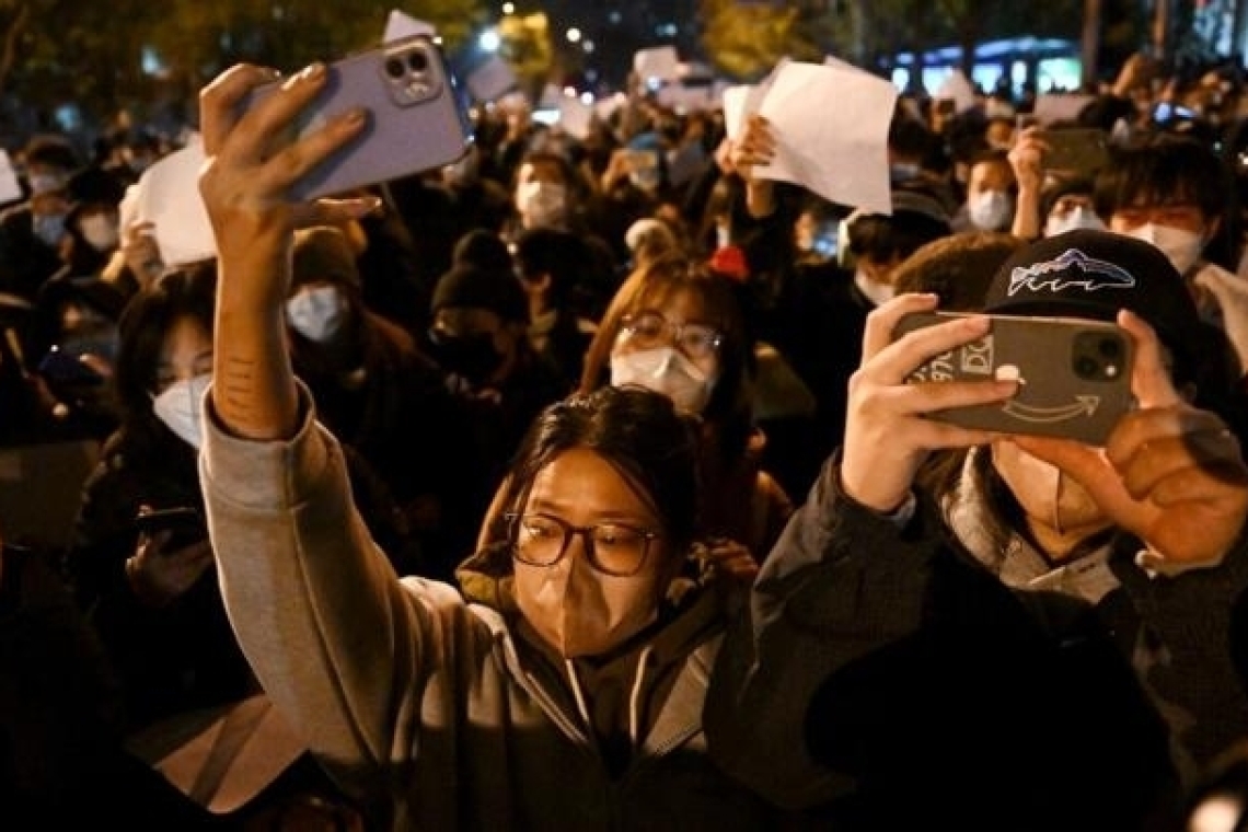 Chine : Les manifestants ciblés «via» leurs «Smartphones»