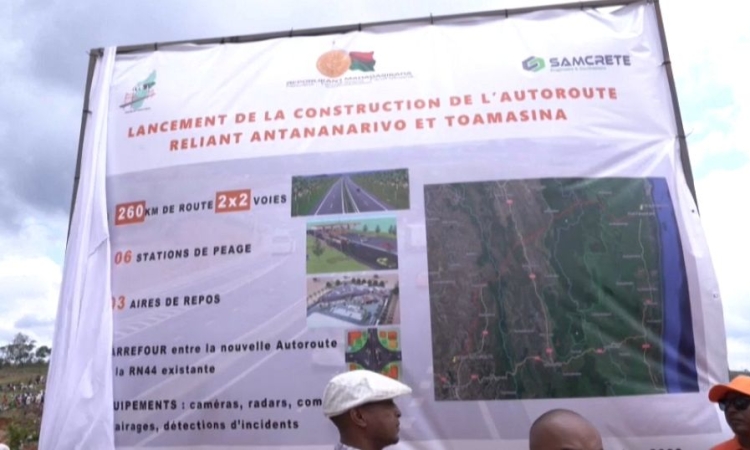 Madagascar : Coup d'envoi des travaux de la première autoroute malgache