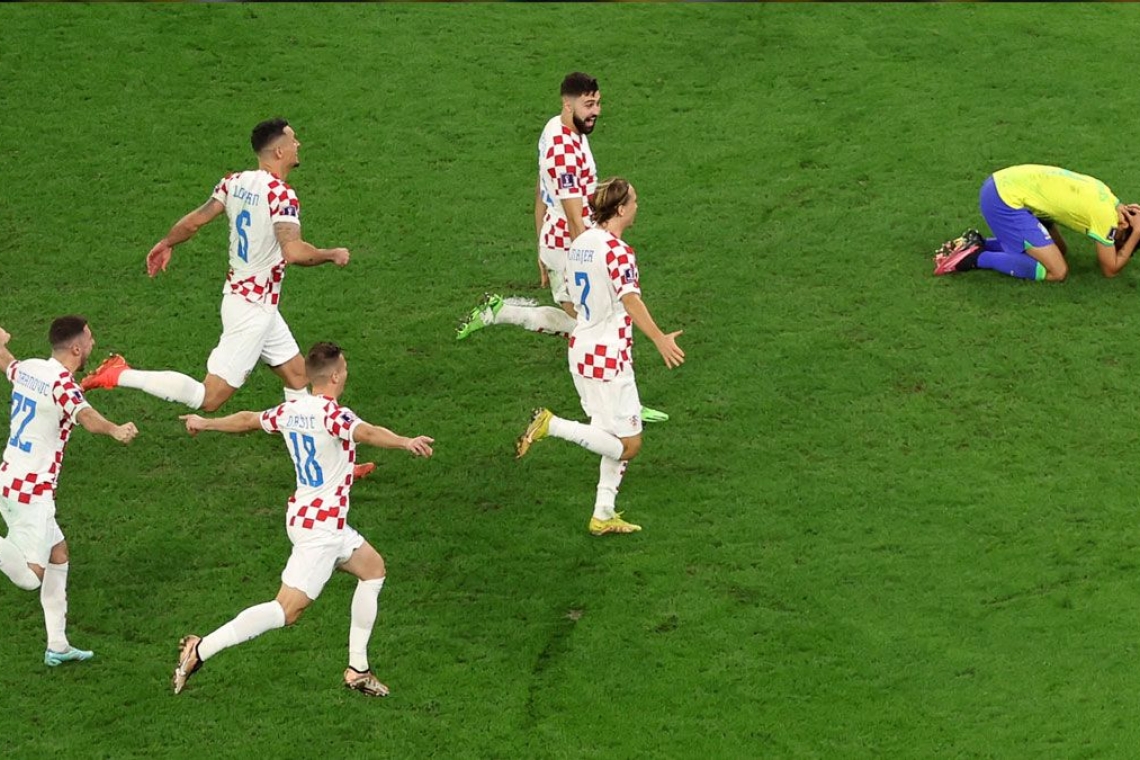 Coupe du monde 2022 : la Croatie brise le rêve du Brésil et se hisse en demies