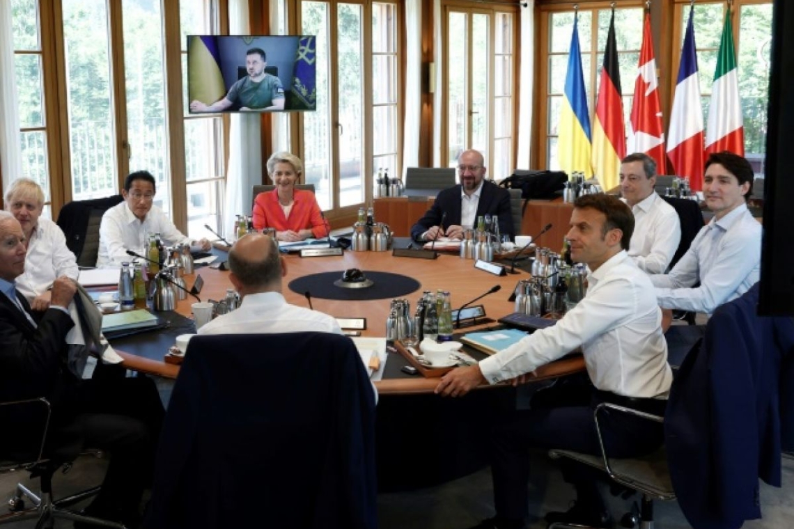 Guerre en Ukraine : Un sommet virtuel du G7 se tient ce lundi