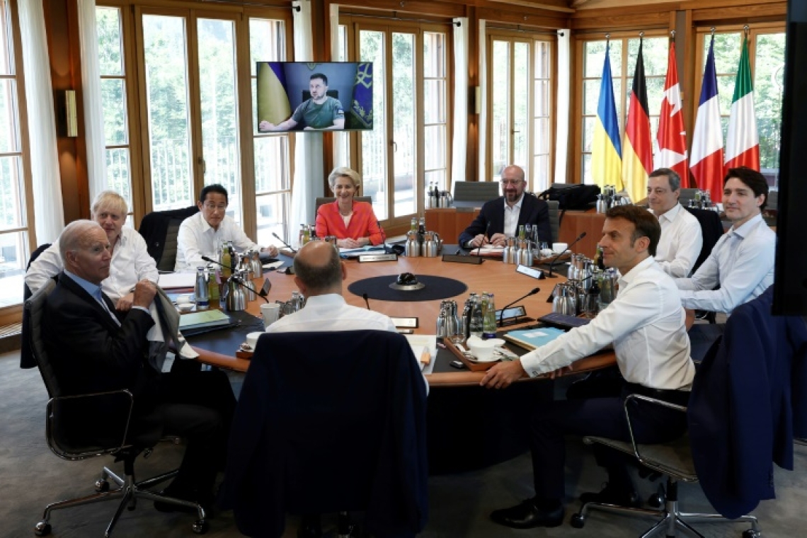 Guerre en Ukraine : Le sommet virtuel du G7 ce lundi