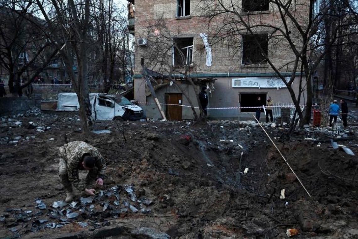 Ukraine: Nouvelle attaque aérienne sur Kiev