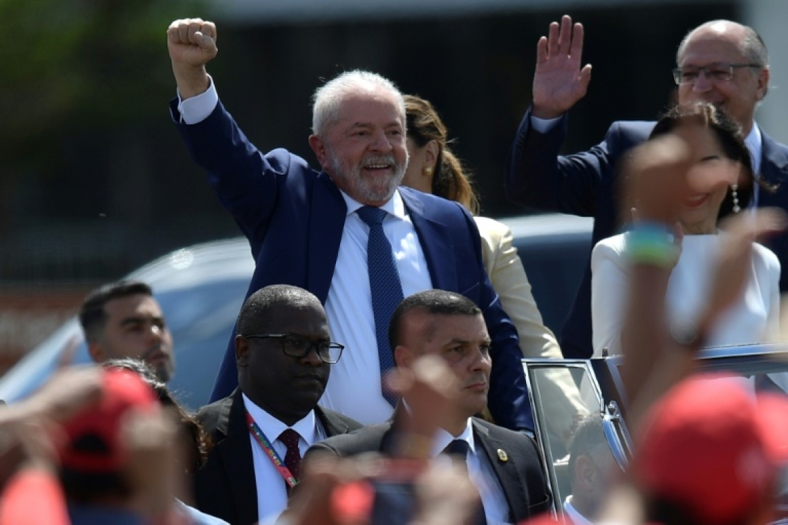 Brésil: la cérémonie d'investiture de Lula à la présidence placée sous haute sécurité