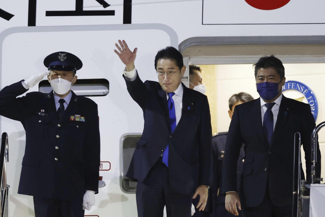 Le Premier ministre japonais en tournée chez ses alliés du G7
