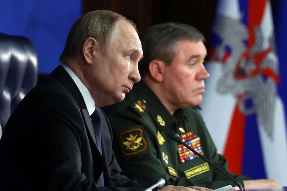 Le général Guerassimov nommé commandant des troupes russes en Ukraine