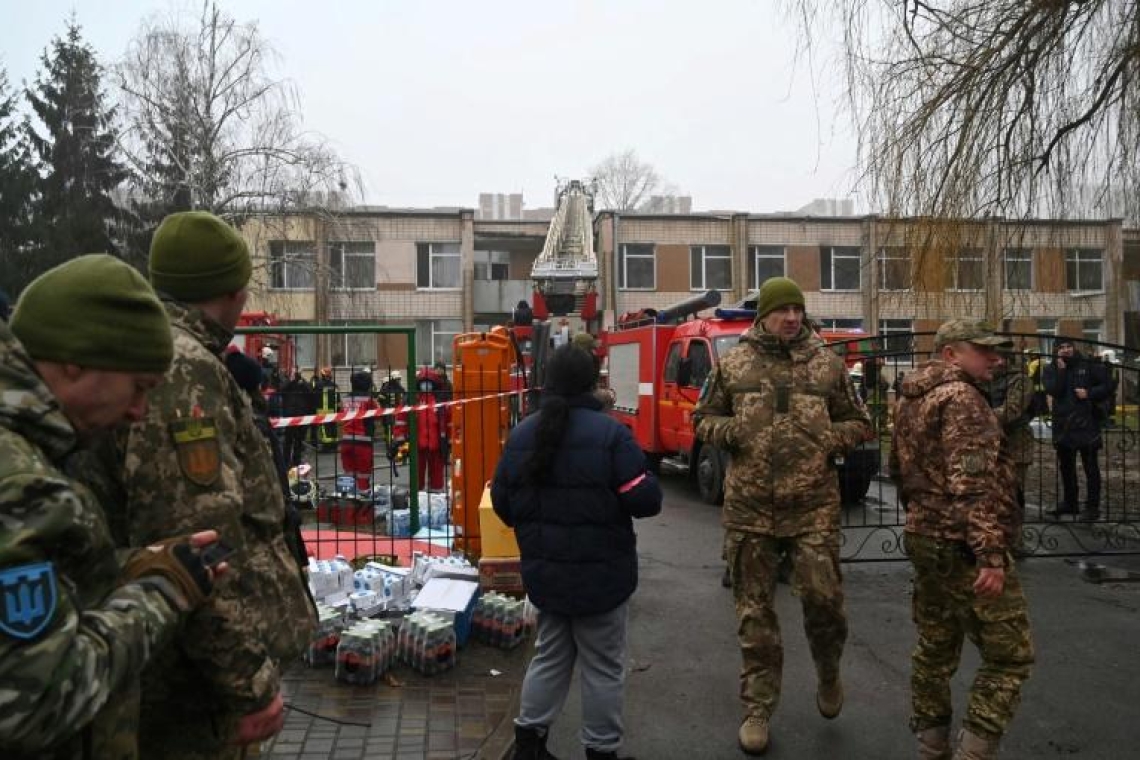 Ukraine : Un ministre tué dans le crash d'un hélicoptère près d'une école