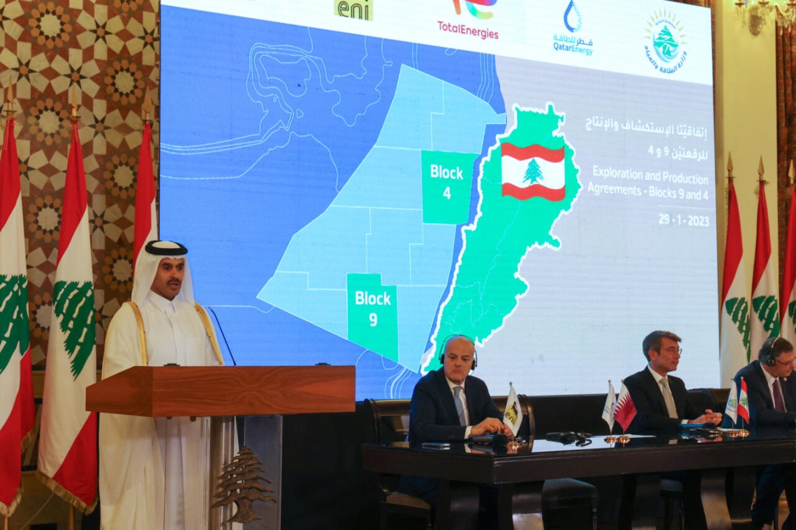 Le Qatar participera dans l'exploitation du gaz au large du Liban