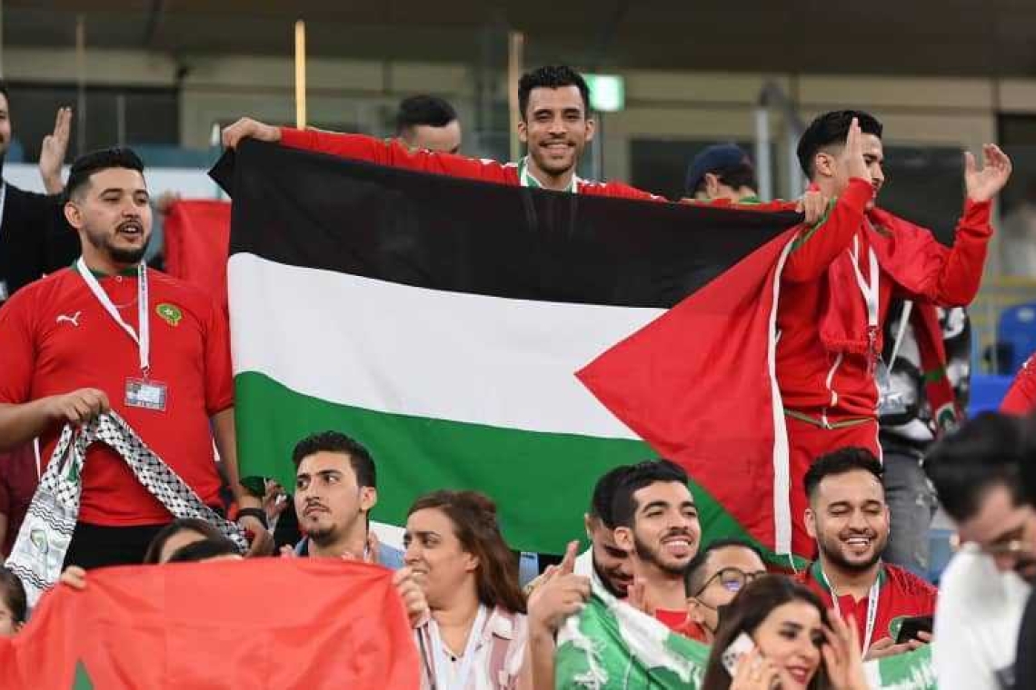 Maroc: Les marocains manifestent leur soutien à la Palestine