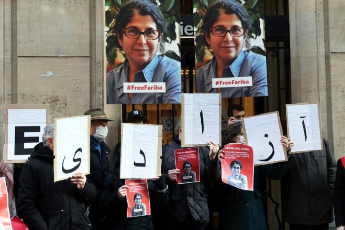 Iran: la chercheuse Fariba Adelkhah "heureuse" d'avoir été libérée