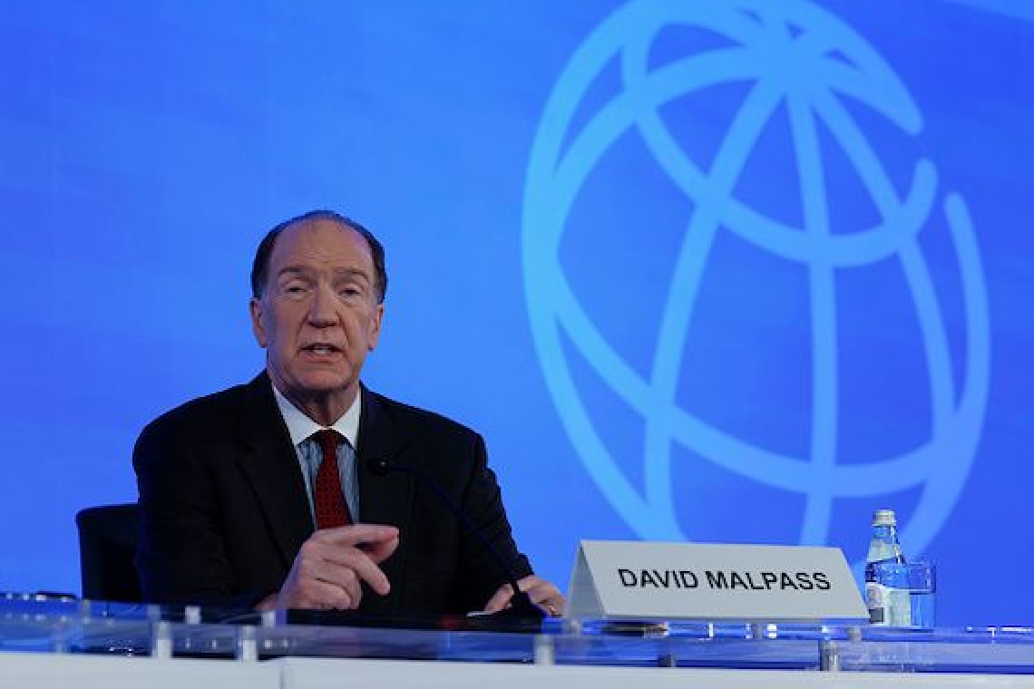 Le président de la Banque mondiale David Malpass démissionne