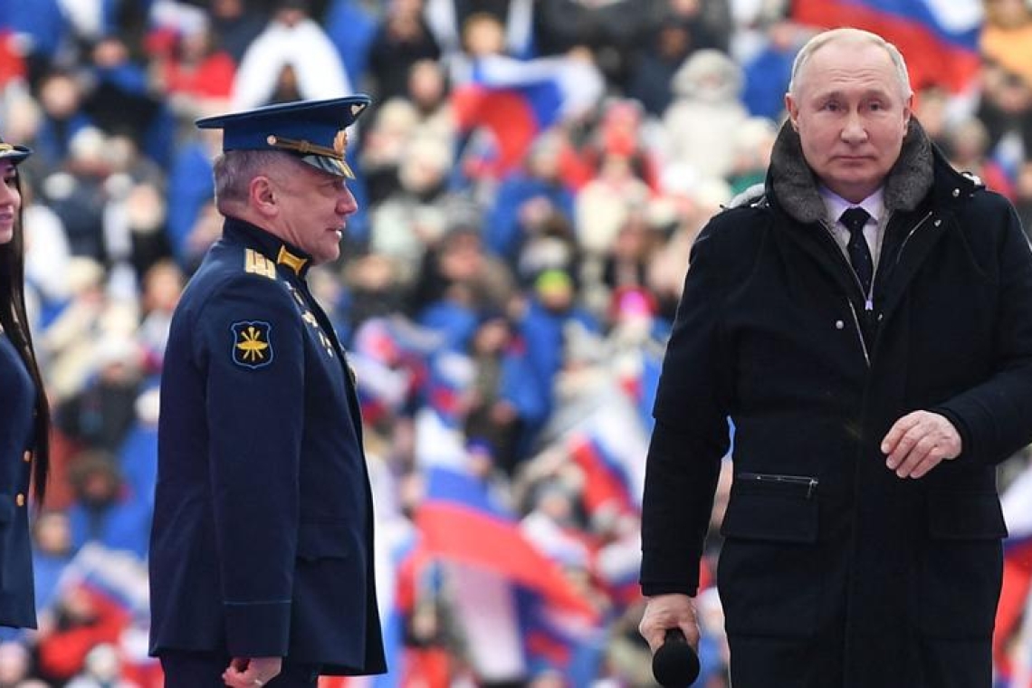 La Russie combat en Ukraine pour ses "terres historiques", proclame Poutine