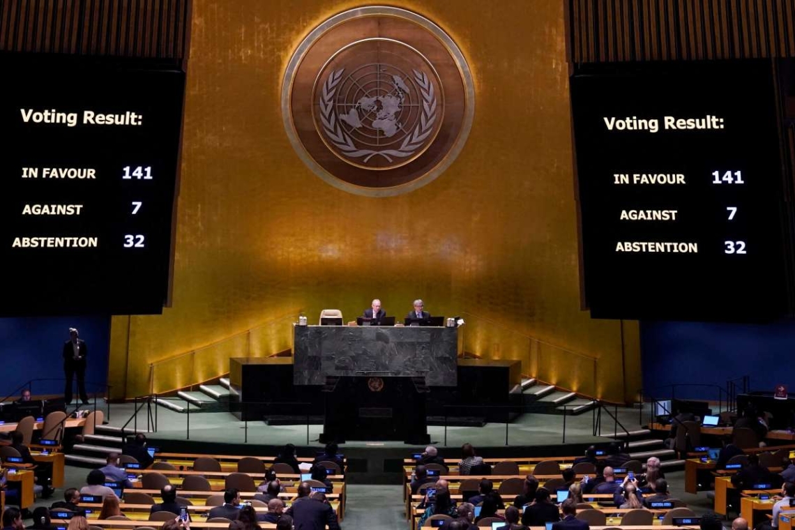 Guerre en Ukraine. Assemblée générale de l’ONU, renforcement nucléaire
