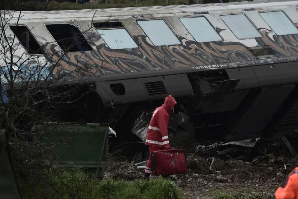 Catastrophe ferroviaire en Grèce: Des perquisitions à la gare de Larissa
