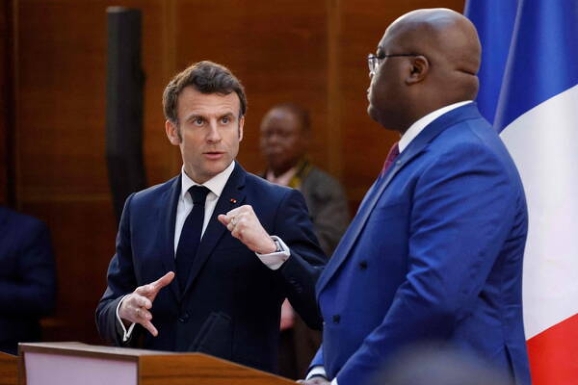 Emmanuel Macron à Kinshasa: la RDC «ne doit pas être un butin de guerre»