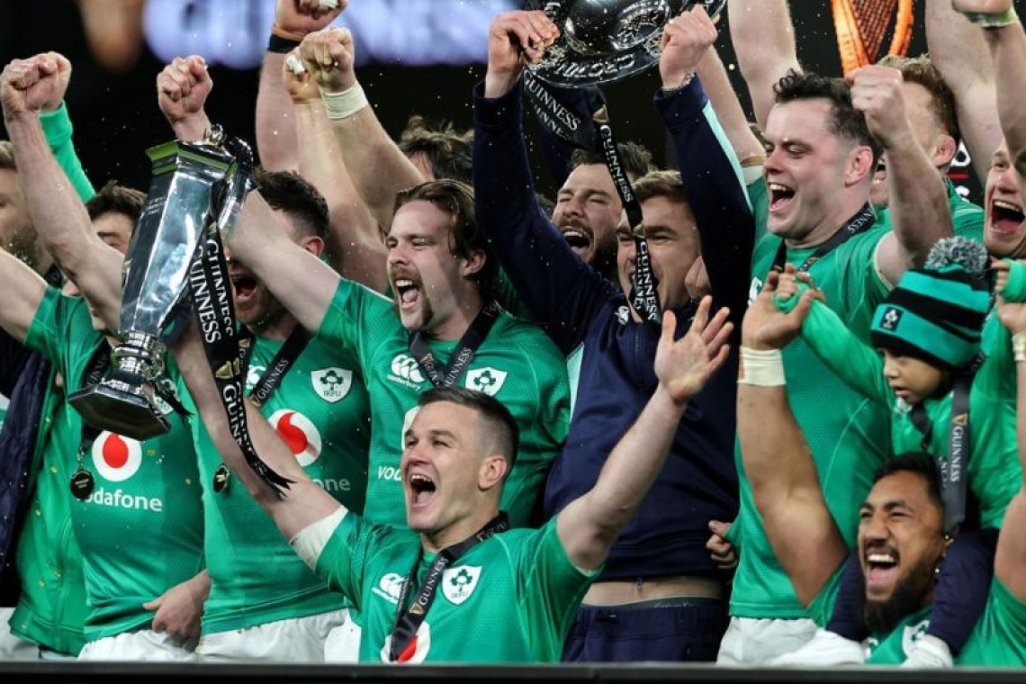 L'Irlande sacrée championne du tournoi des Six Nations 2023