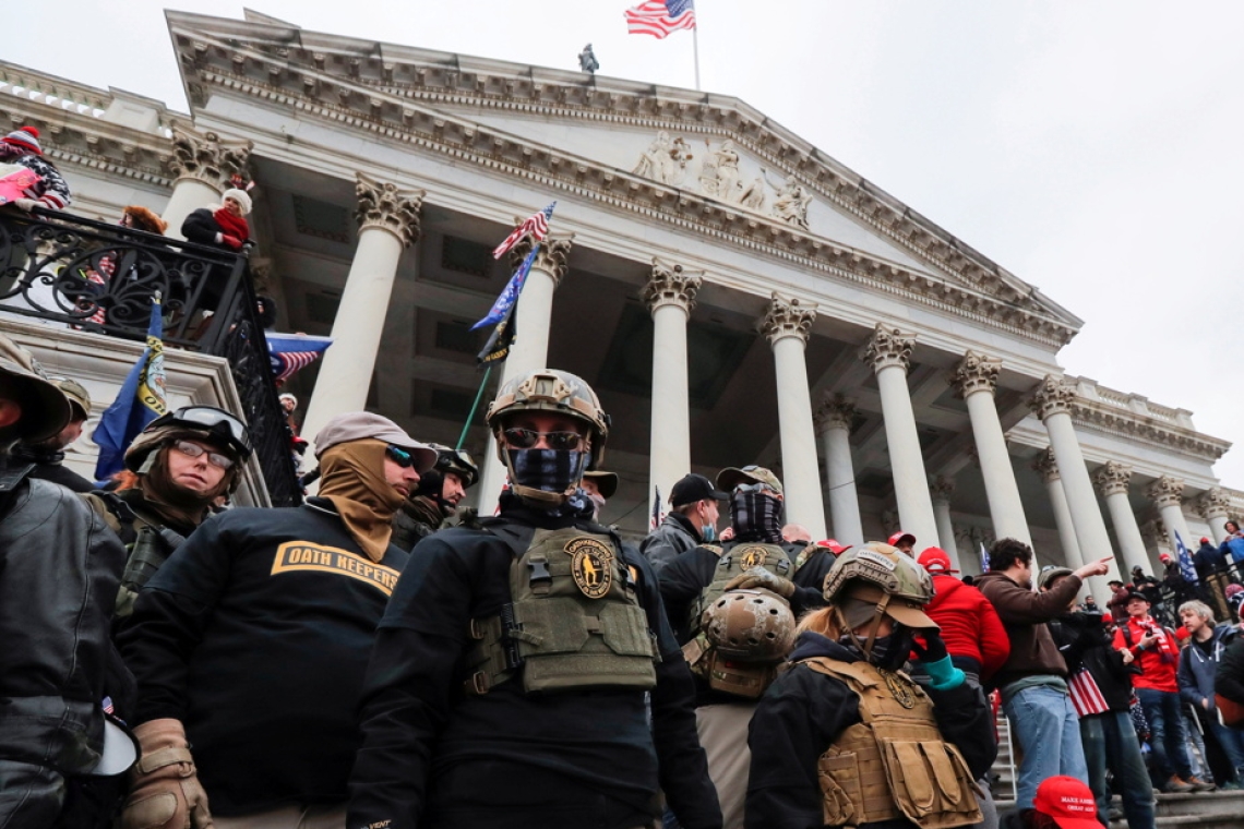 Assaut du Capitole: Au moins six membres de la milice d'extrême droite reconnus coupables