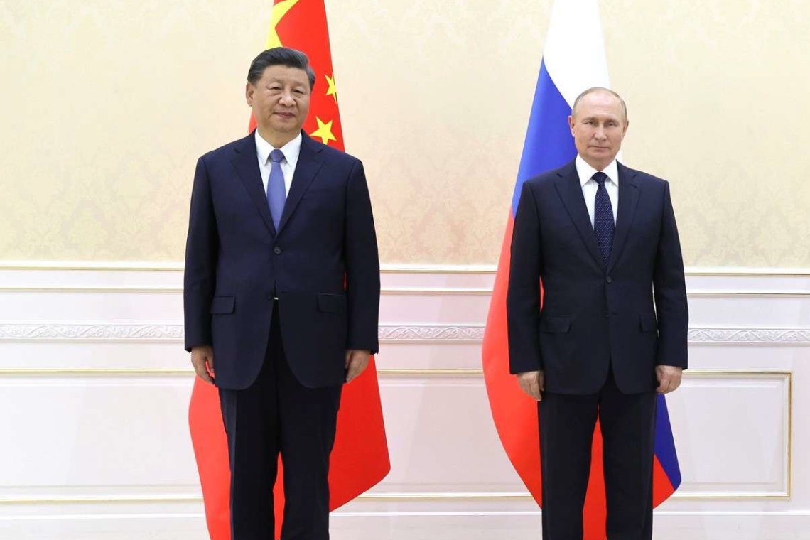 Début du sommet entre Vladimir Poutine et Xi Jinping 