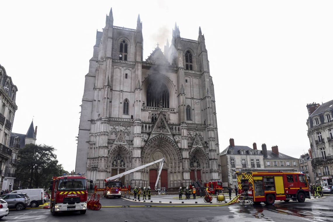 Le criminel de la cathédrale de Nantes condamné à quatre ans de prison ferme