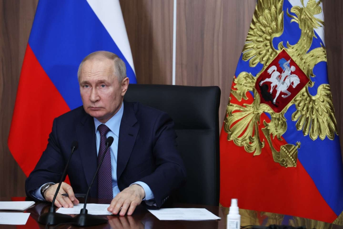 Le président Vladimir Poutine a menacé d’expulser les Ukrainiens des régions annexées par la Russie 