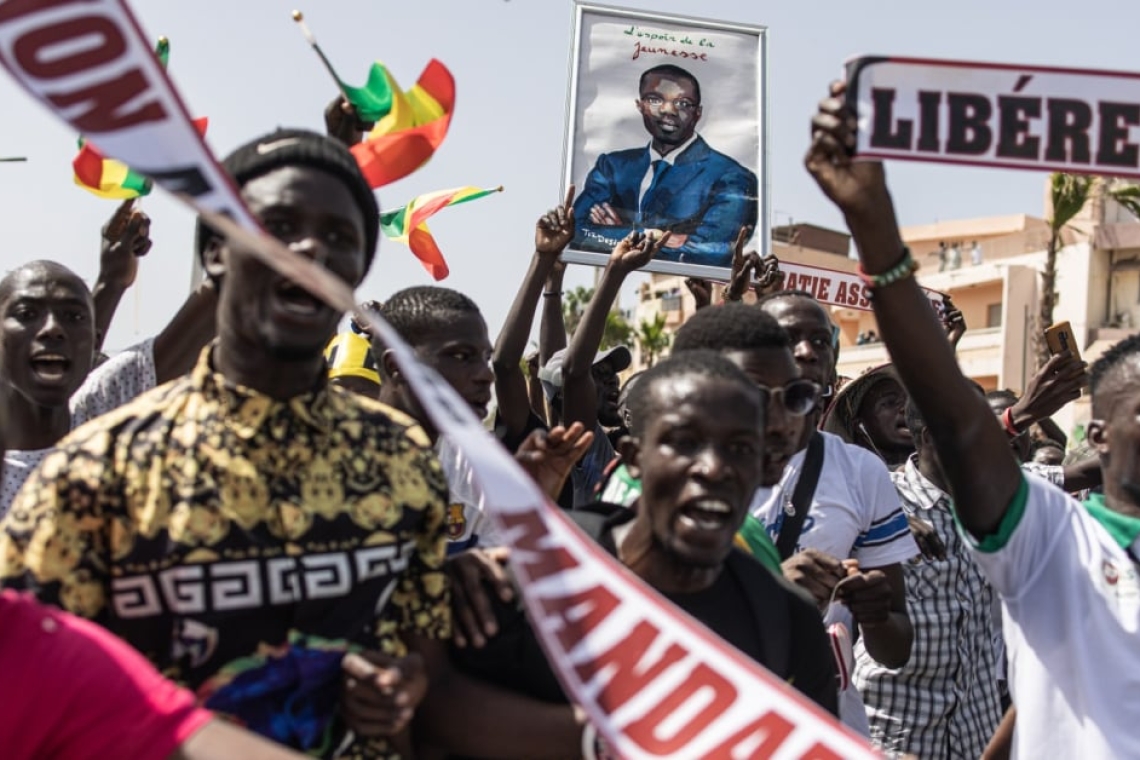Sénégal :  Une manifestation contre un éventuel 3eme mandat de Macky Sall