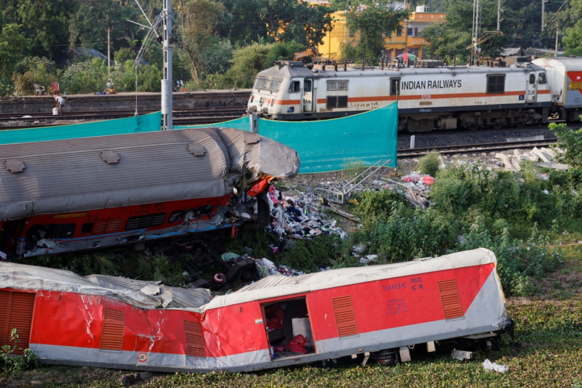 Inde: Une enquête ouverte après une catastrophe ferroviaire
