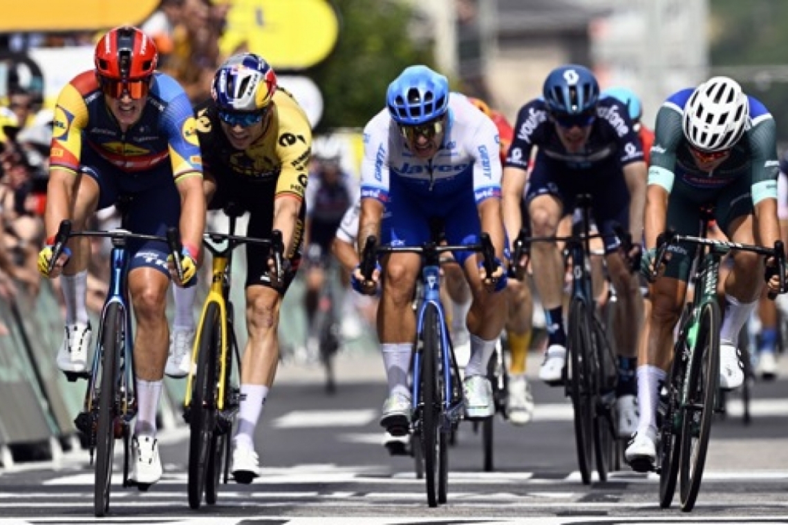 Jasper Philipsen concède sa première défaite au sprint du Tour de France 2023