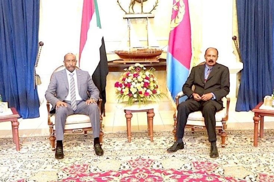 Le général al-Burhane est en Erythrée pour rencontrer le président Afwerki