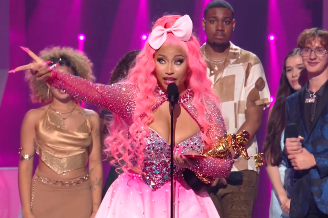Nicky Minaj a assuré la présentation des MTV VMA