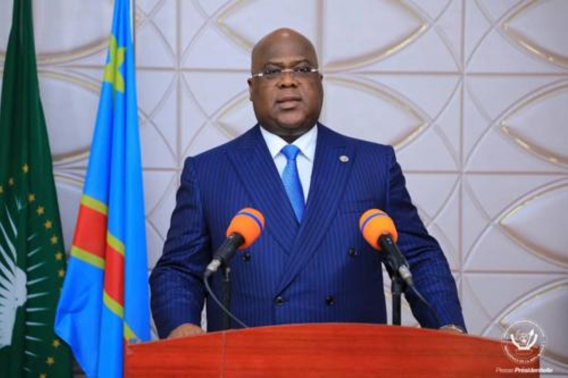 Le président Tshisekedi annonce un allègement graduel de l'état de siège dans l'Est de la RDC