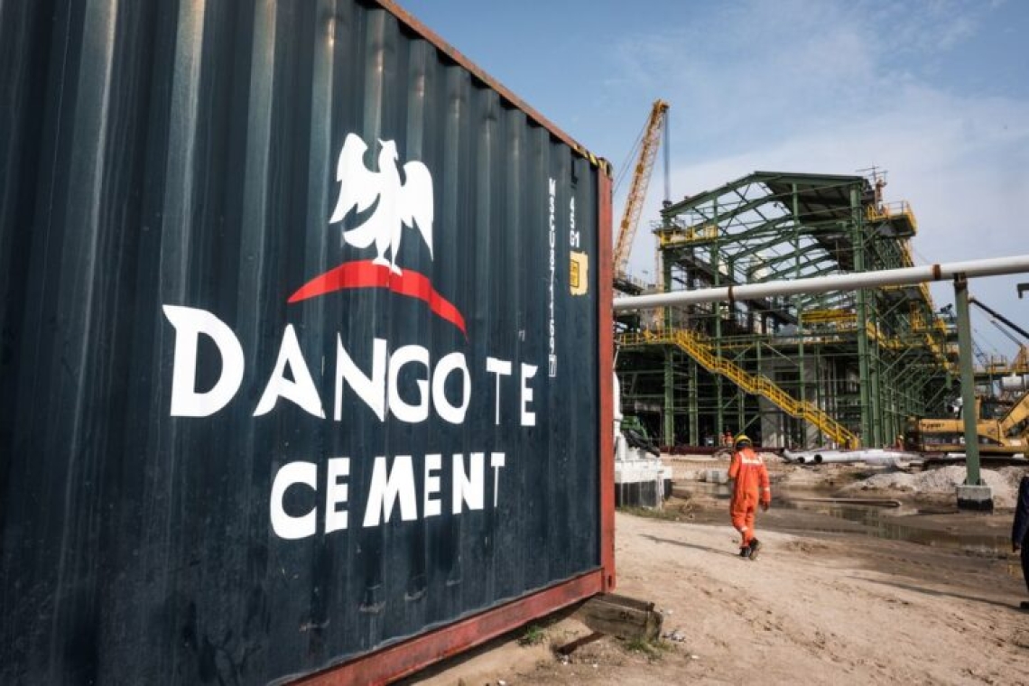La dépréciation du naira booste les bénéfices de Dangote Cement Nigeria
