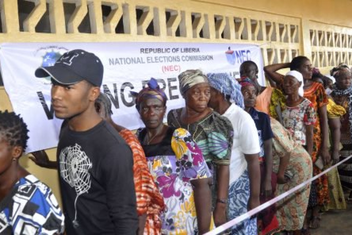 Au moins 2,4 millions d'électeurs attendus aux urnes au Liberia
