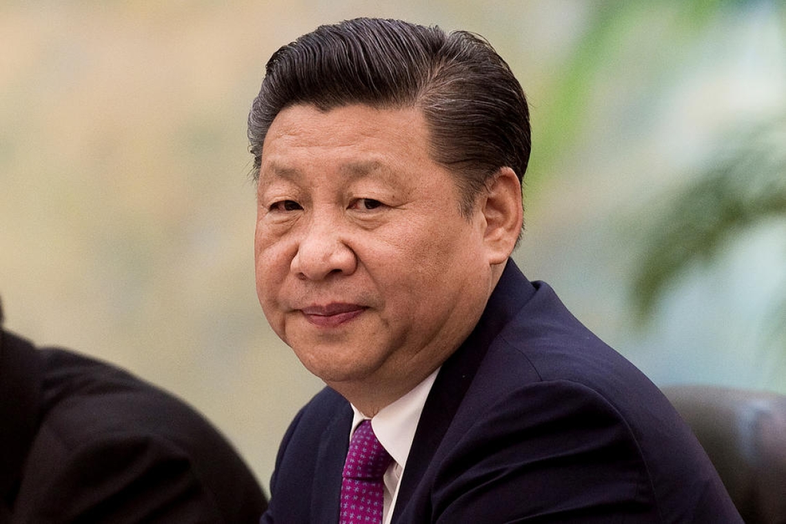 marche contre la visite du président chinois Xi Jinping à San Francisco