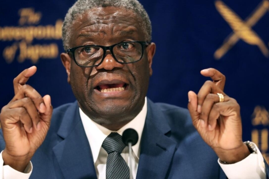 RDC: Denis Mukwege ambitionne de mettre fin à la guerre
