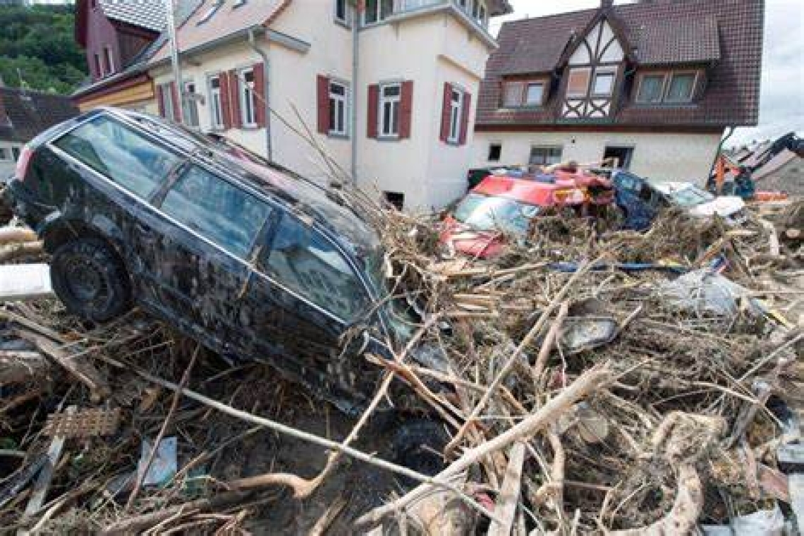 Graves inondations dans le sud-ouest de l'Allemagne 