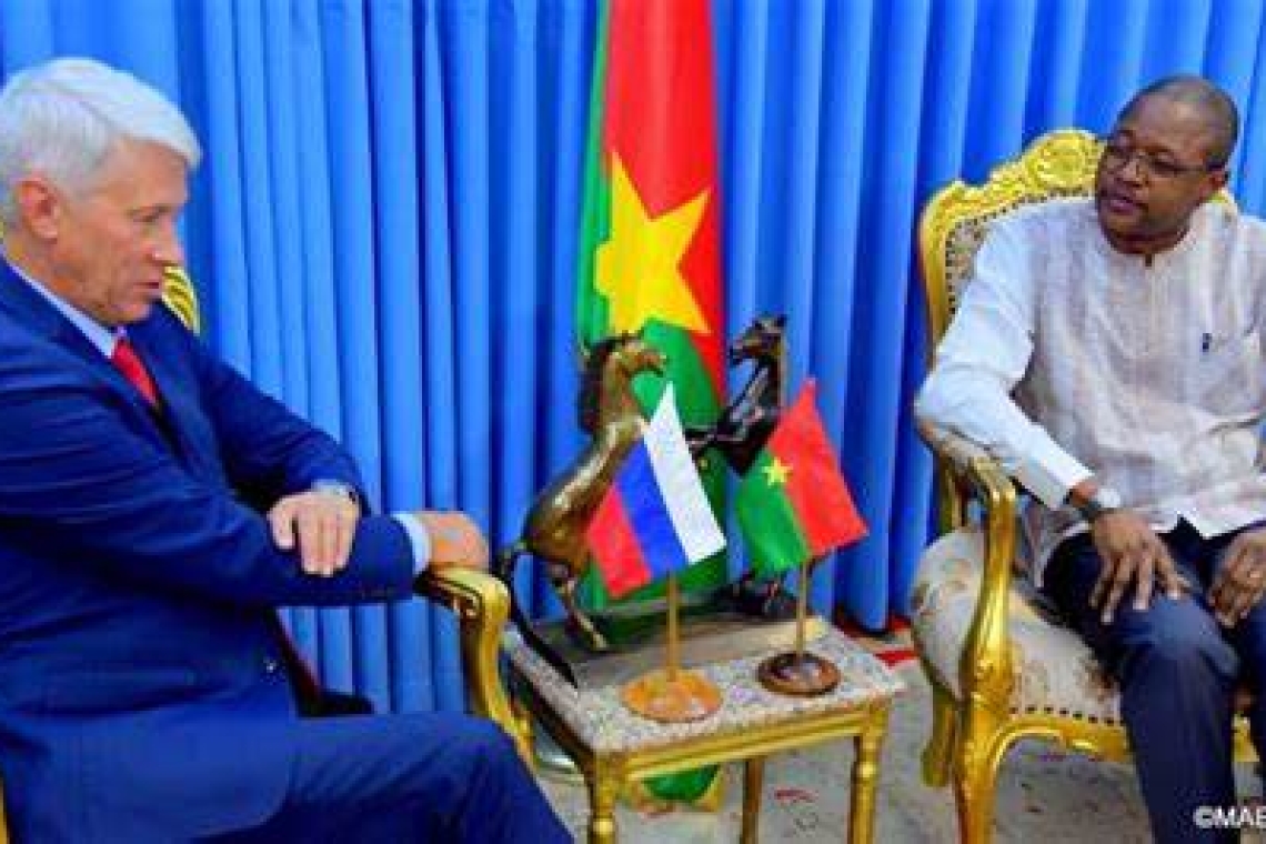 La Russie rouvre son ambassade au Burkina Faso après 31 ans de fermeture 