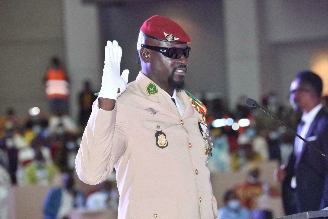 Le chef de la transition en Guinée Mamady Doumbouya est désormais Général 