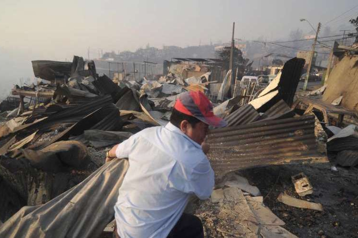 Violents incendies au Chili : au moins 112 morts à Valparaiso, des centaines de personnes portées disparues
