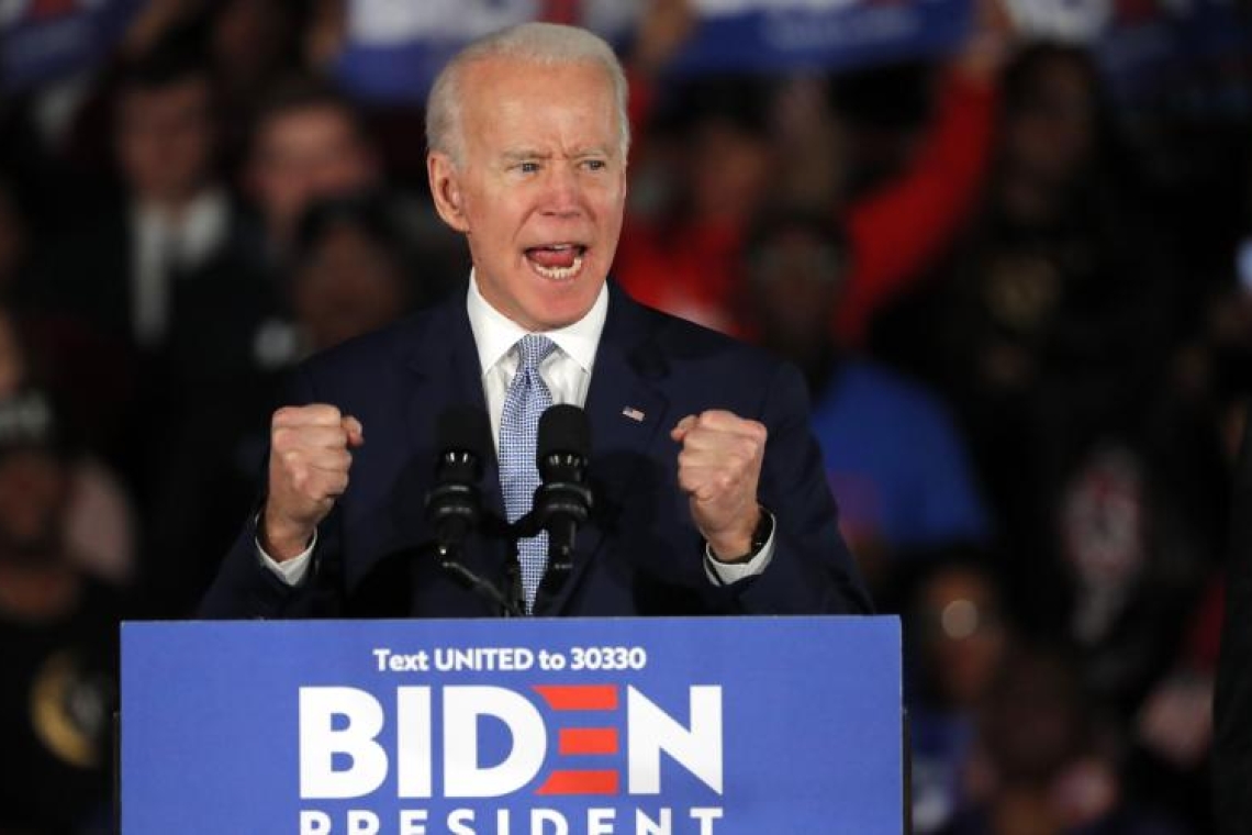Présidentielle aux USA: Le président sortant Joe Biden remporte la primaire de Caroline du Sud. 